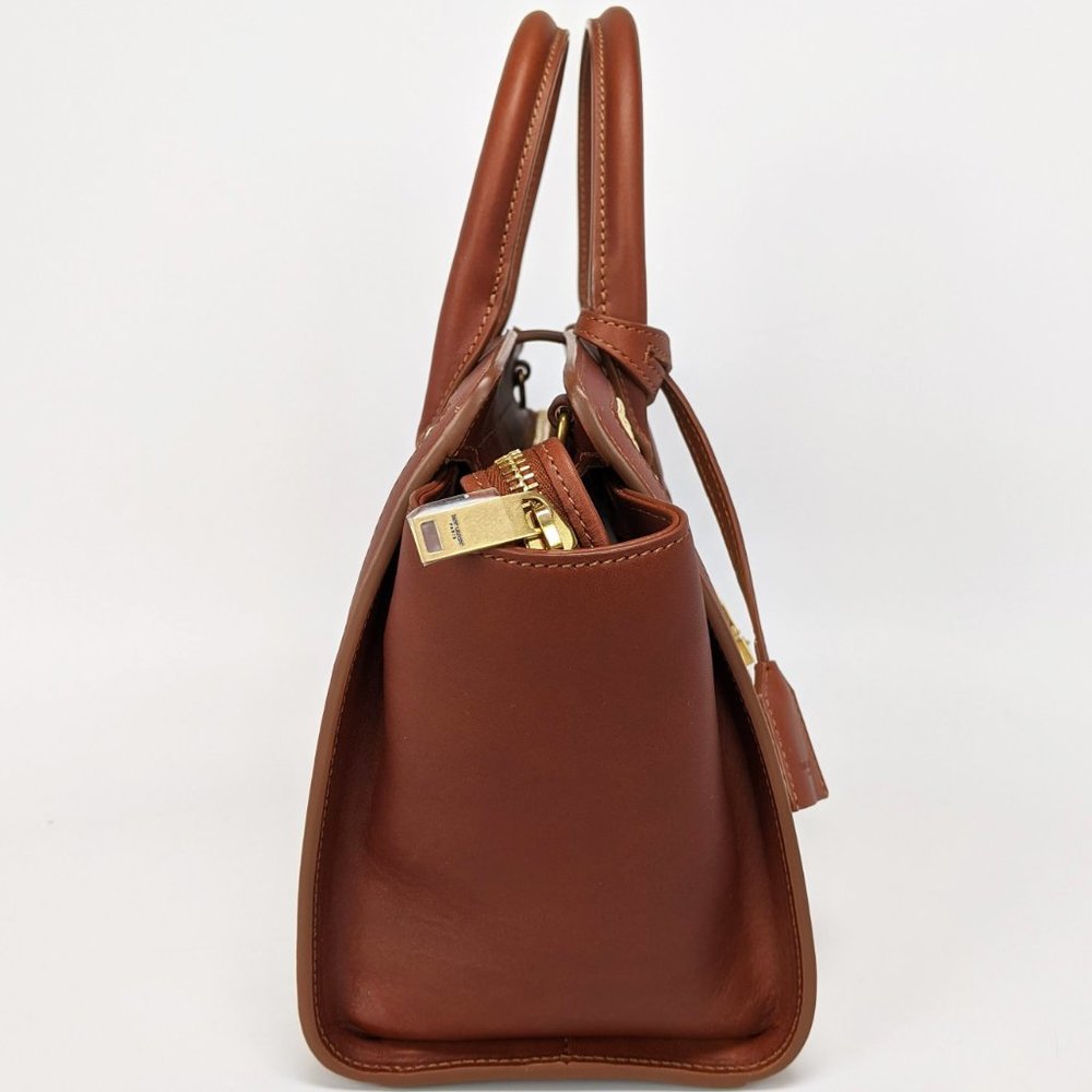 SOLD Saint Laurent Monogram Downtown Raffia Cabas - Picture 4 of 8